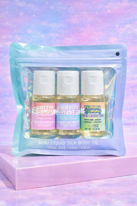 Silky Body Oil (Trial-Size) - Mini Bundles
