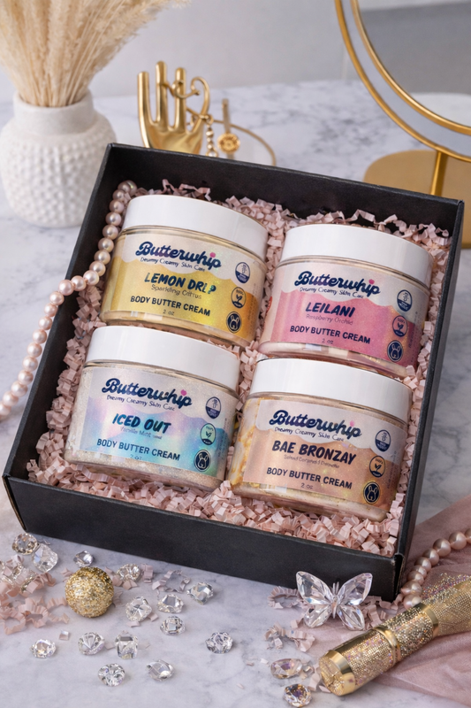 Shimmer and Glow Body Butter Cream - Bundle