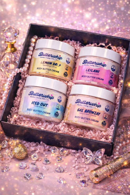 Shimmer and Glow Body Butter Cream - Bundle